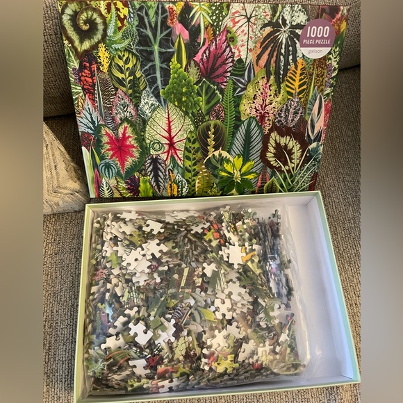 Houseplant Jungle 1000 Piece Puzzle NEW UNOPENED - Picture 3 of 4